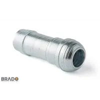 BRADO Niederdruck-Nippel SN8 - Stahl verzinkt - NW 8 - M 16x1,5 - VE 20 Stück