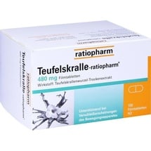 Ratiopharm Teufelskralle-ratiopharm Filmtabletten 100 St