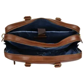 Bugatti Remo Aktentasche Leder 40 cm Laptopfach braun
