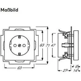 Busch-Jaeger SCHUKO-Std eBs SrK 23 EUCB-84