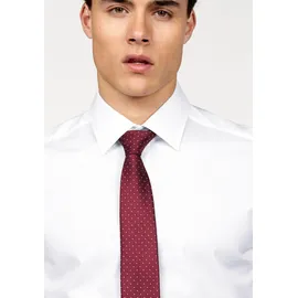 Olymp Level Five Body Fit Businesshemd mit Knopfleiste, Weiss, 38