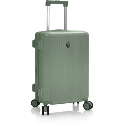 Heys Reisekoffer  Earth Tones Kabinentrolley 55 cm  erweiterbar  4 Rollen 45 l - Grün