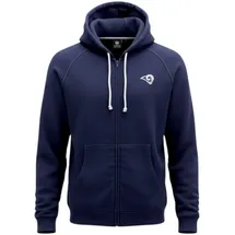 Fanatics NFL Los Angeles Rams Herren Kapuzenjacke Hoodie blau 2027MNAV1OSLAR M - M