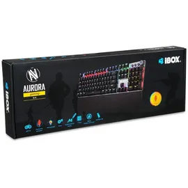 iBox Aurora K-4 RGB Mechanisch QWERTY