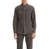 Levi's Herren Barstow Western Standard' Hemd,Black Washed,M