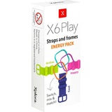 Xplora X6 Play Kids Ersatzarmband Hellblau, Pink, Grün