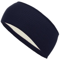 modAS Stirnband Unisex Winter Headband - Kopfband Ohrenwärmer aus Wolle blau