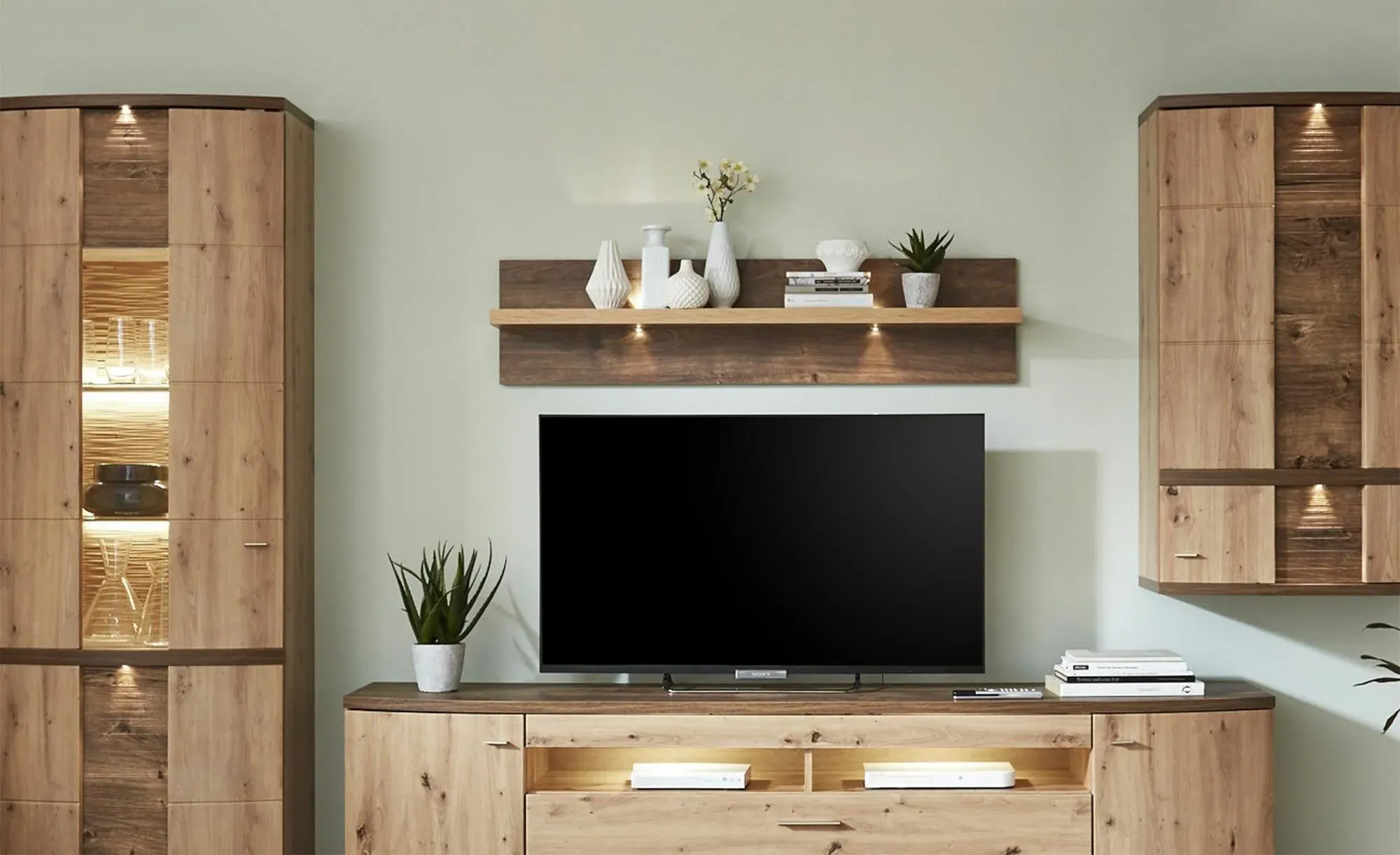 LED Beleuchtung Grasse - silber - Sconto