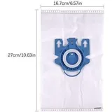 Staubsaugerbeutel für Miele gn, Miele Complete C3, Complete C2 und Classic C1 Staubsaugerbeutel, Hyclean 3D Efficiency Miele (10 Beutel + 6 Feilen)