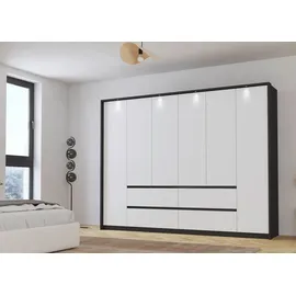Rauch Drehtürenschrank Mainz mit Passepartout 275 x 212 x 58 cm Grau