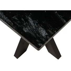MASSIVMOEBEL24.DE Barcelona Schwarz Marmor 55 x 55 x 55 cm