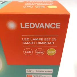LEDVANCE LED Lampe Bluetooth warmweiss Glühbirne Smarte Volks-Licht