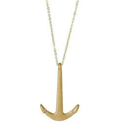 HAFENKLUNKER - LUCKY CHARM HALSKETTE - Anker - gold