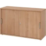 bümö Aktenschrank 120x74,8x40 Nussbaum