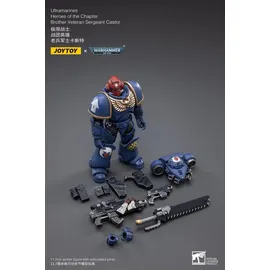 HEO GMBH Warhammer 40k Actionfigur Bruder Veteran Sergeant Castor 12 cm