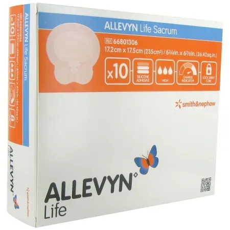 Allevyn Life Sakrum-Verband 17,2x17,5cm Stück 10 (66801306)