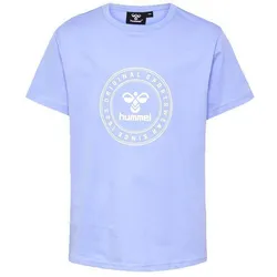 hummel Tres Circle T-Shirt Kinder - lila/weiß-140