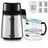 Vevor Wasser-Destilliergerät Destilliergerät, 4 L Gereinigtes Wasser Reiniger Filter, 750 W Destilliertes Wasser Maker, Edelstahl Innenraum Destilliergerät Wasser Silber Haushalt 1 LWasser pro Std.
