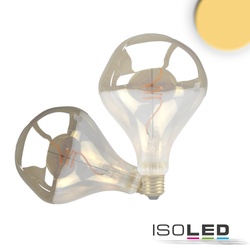 ISOLED LED Filament Globeform VINTAGE LINE LED ROUNDBULB A125 UNREGULAR, E27, 4W 2200K 120lm, Smoky klar ISO-115079