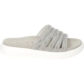 Gabor Damen, Pantolette in gold/silber/bronce, Gr. 41 - Grau