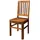 MASSIVMOEBEL24.DE Stuhl Sheesham 45x45x100 gewachst braun