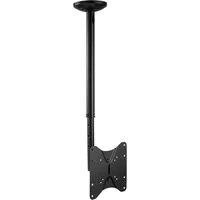 Ricoo Monitor TV Deckenhalterung für Fernseher D0522 Monitorhalterung 13-34 Zoll schwenkbar neigbar höhenverstellbar Halterung VESA 200x200 Fernsehhalterung Decke bis 25 kg