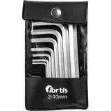 Fortis Winkelschraubendreher-Satz in Tasche 8-teilig