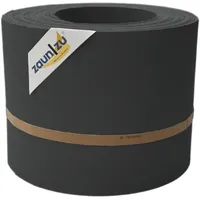 zaunzu® Sichtschutzstreifen 2,55 m Anthrazit PP 10 St.