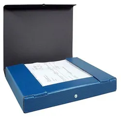 ELBA Heftbox 4,5 cm blau