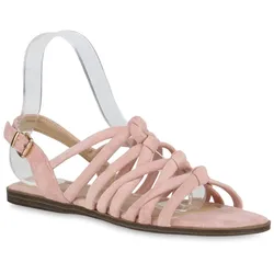 Damen Riemchensandalen in Nude