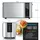 Arendo Langschlitz-Toaster Silber