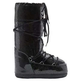 MOON BOOT Icon Glitter Schwarz 35
