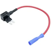 TRU Components Flachsicherungsadapter Flachsicherung Mikro 15A 1St.