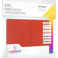 Gamegenic Gamegenic, Prime Sleeves Red, Sleeve Color Code: Gray