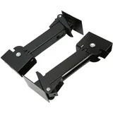 Stabilisator-Wagenheber aus Eisen – 2 Stück, Verstellbar von 11,4–17,9 Zoll, Schwenkbare Stützen, 650 Lb Stützkapazität, 1000 Lb Tragfähigkeit, Für Wohnmobile und Anhänger