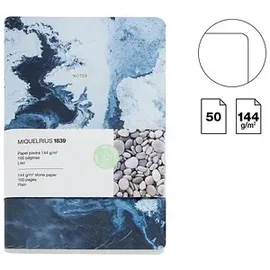 Miquelrius Notizbuch A5 blanko Blau