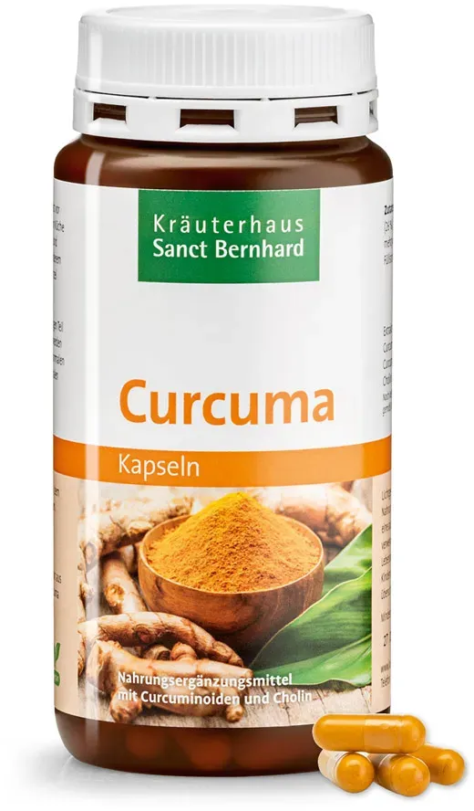 Curcuma-Kapseln 180 Kapseln - 125 g