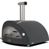 Alfa Forni Moderno 5 Pizze Hybrid Schiefer Grau -