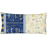BASSETTI OPLONTIS Kissenhülle zu Bettwäsche aus 100% Baumwollsatin in der Farbe Blau v.9, 40x80 cm - 9226995