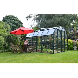 CANOPIA Grand Gardener Gewächshaus Aluminium Grün Polycarbonatplatten 0,8 mm 10,3 m2