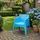 deluke HENRI Gartenstuhl 73 x 57 x 78 cm blau 4 St.