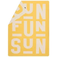 David Fussenegger Wohndecke Silvretta 'FUN SUN' 140 x 200