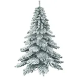 Costway Künstlicher Weihnachtsbaum mit Schnee 180 cm