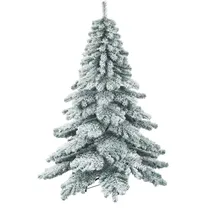 Costway Künstlicher Weihnachtsbaum mit Schnee 180 cm