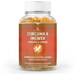 BeLive CURCUMA & INGWER GUMMIES 60 St