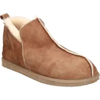 SHEPHERD Hausschuhe Hausschuhe Leder - Braun - 45