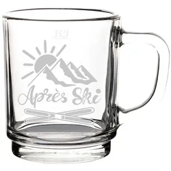 Glühweinglas Kaffeeglas 0,2l geeicht - Après Ski - 1 Stück