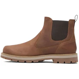 Timberland Mens Mid Chelsea Boot rust full grain 11