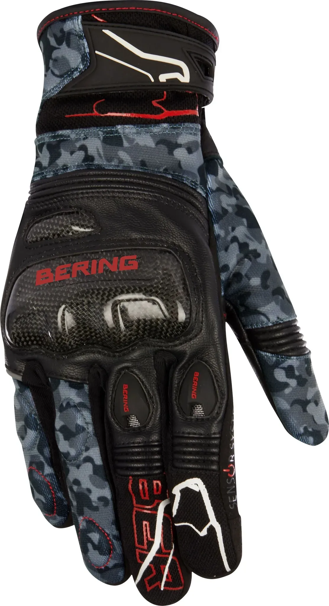 Bering Cortex, Handschuhe - Schwarz/Grau - T12