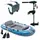 Intex Schlauchboot Excursion 4 inkl. Außenbordmotor | Befestigung
